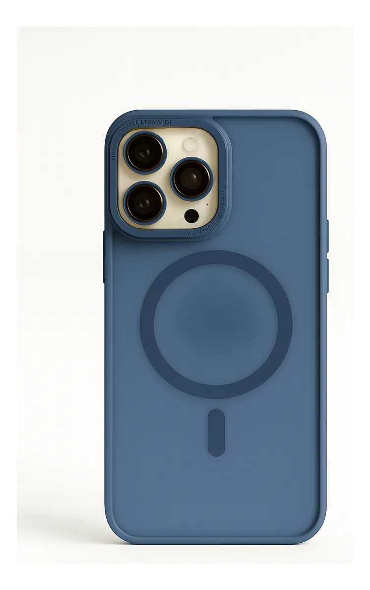 Capinha iPhone Preta Minimalista