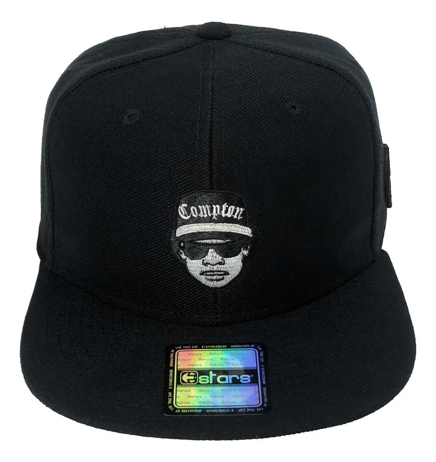 Boné Aba Reta Preto Liso