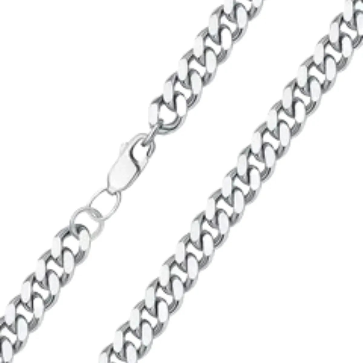 Cordão Corrente Prata 60cm