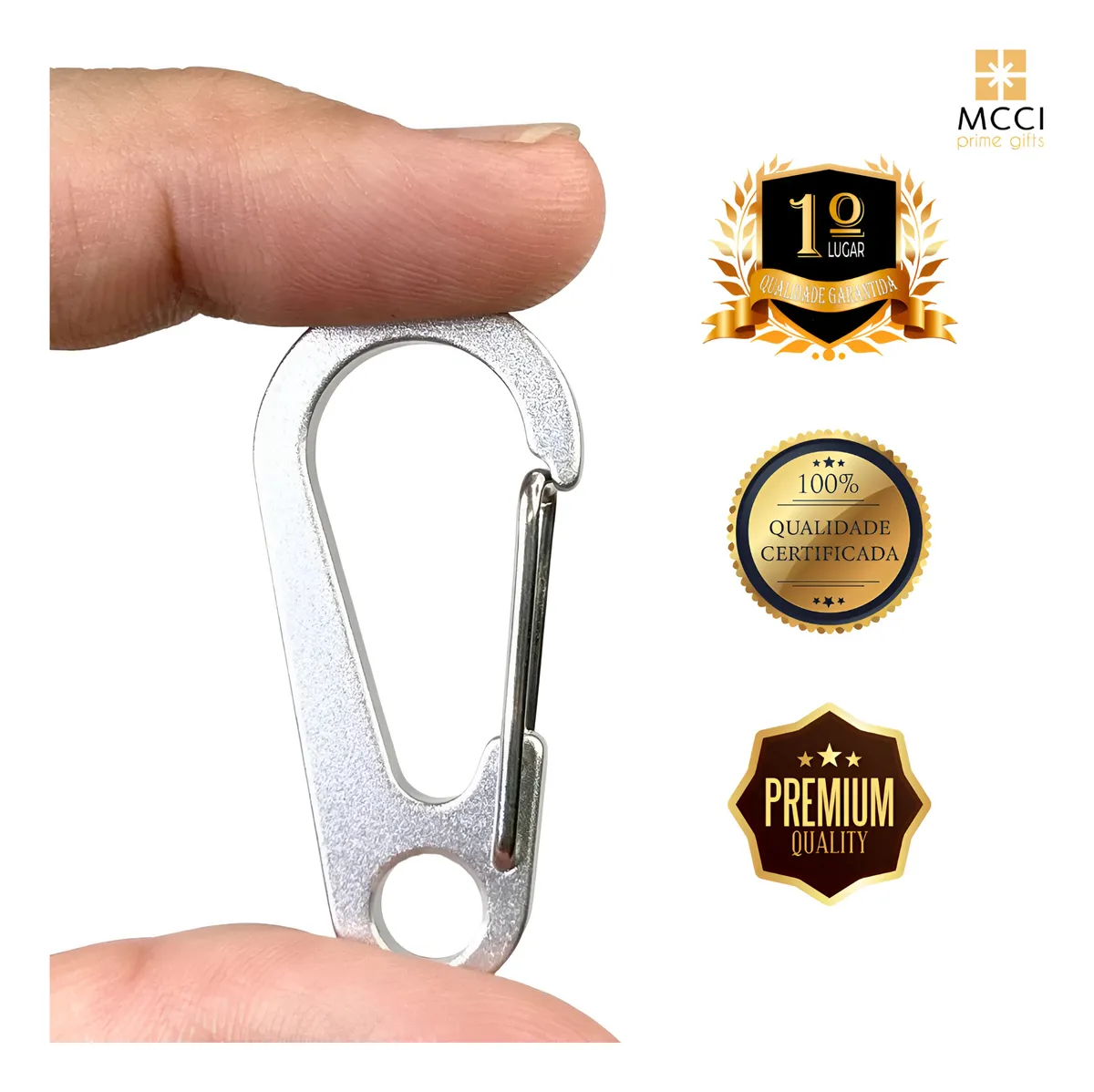 Chaveiro Mosquetão Tático