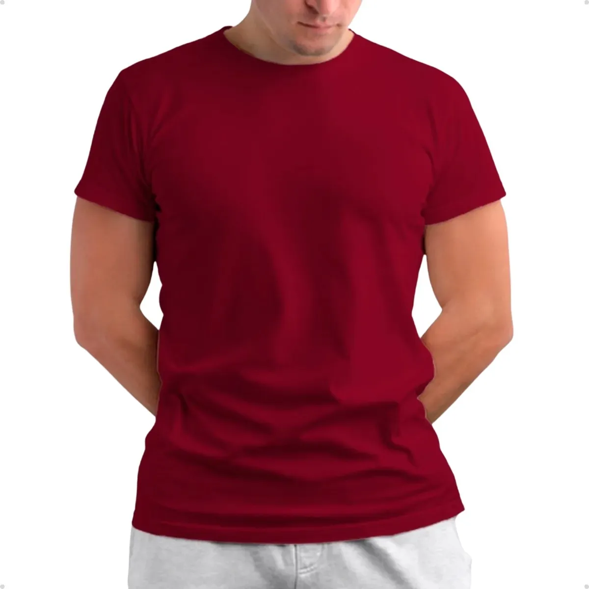 Camiseta básica [Vinho]