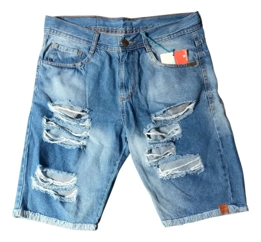 Bermuda Jeans Destroyed