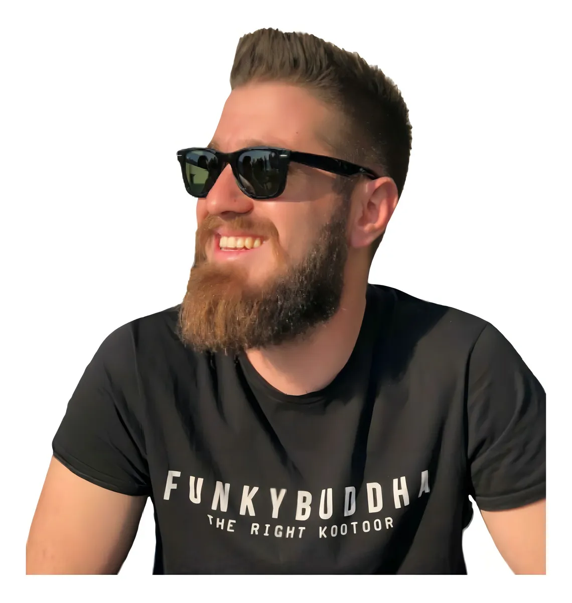 Óculos de Sol Wayfarer Preto