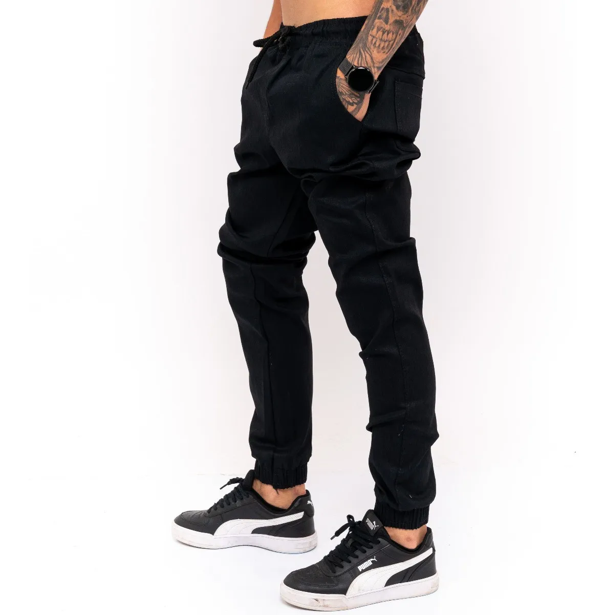 Calça Sarja Skinny Preta