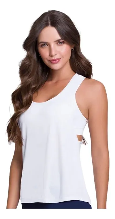 Regata Cavada Fitness [Branca]