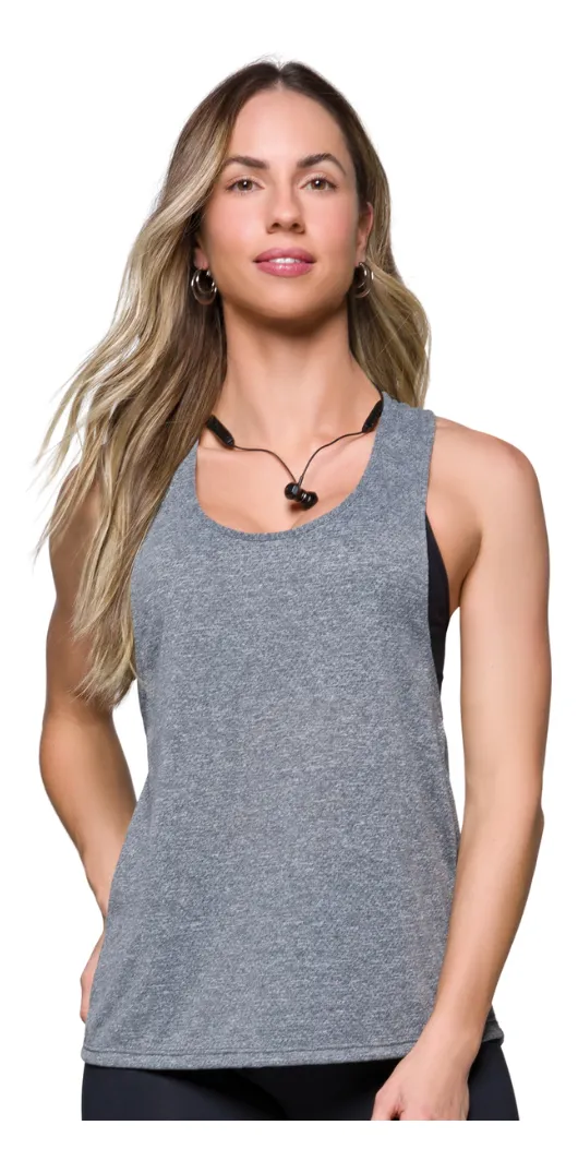 Regata Cavada Fitness [Cinza]