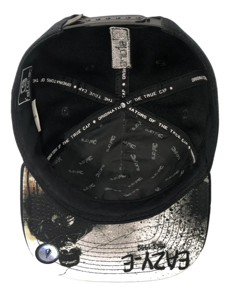 Boné Aba Reta Preto Liso